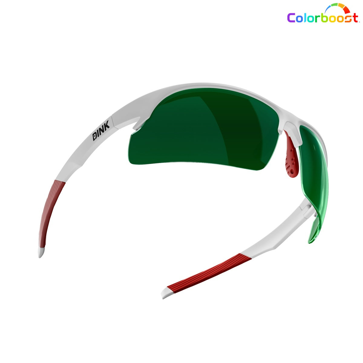 Dink Eyewear Daytona Pickleball Sunglasses – White/Red