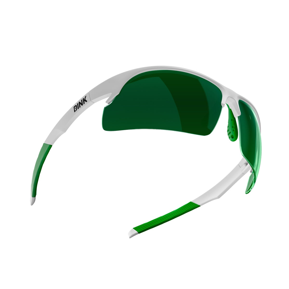 Dink Eyewear Daytona Pickleball Sunglasses – White/Green