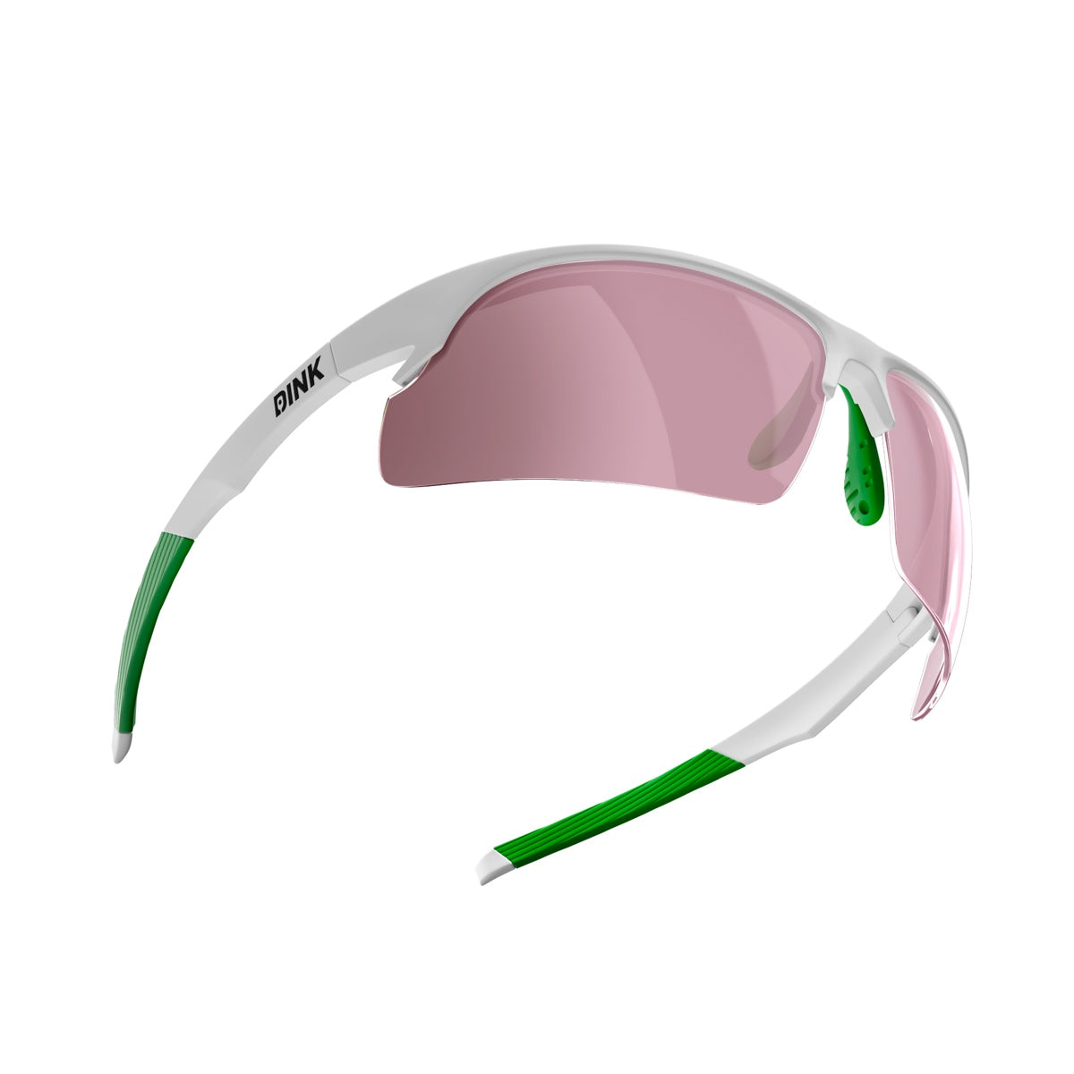 Dink Eyewear Daytona Pickleball Sunglasses – White/Green