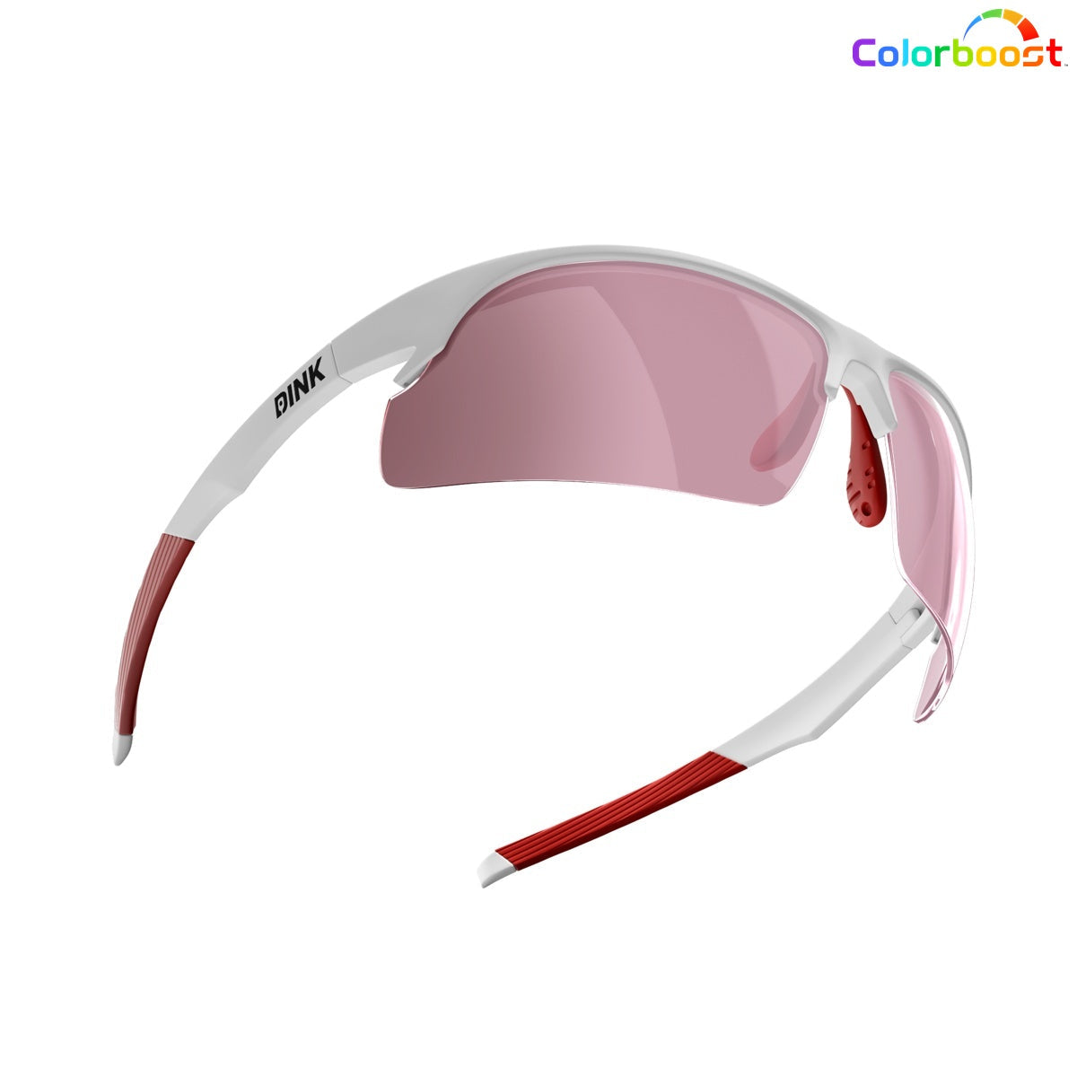 Dink Eyewear Daytona Pickleball Sunglasses – White/Red