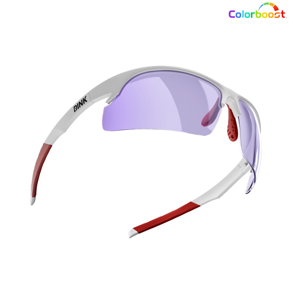 Dink Eyewear Daytona Pickleball Sunglasses – White/Red
