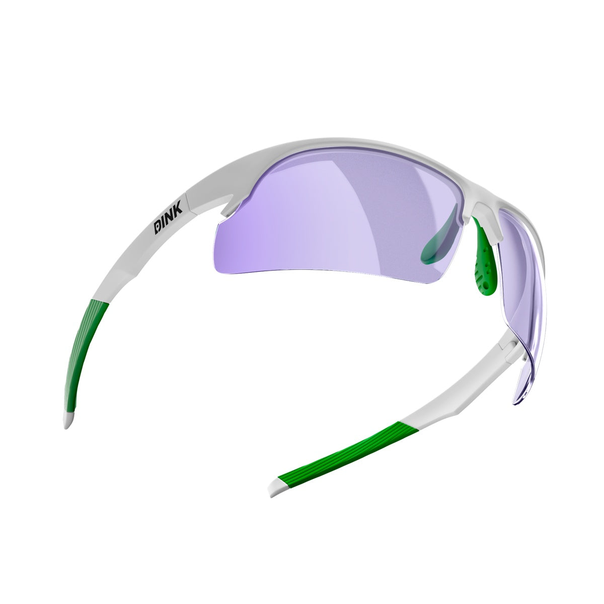 Dink Eyewear Daytona Pickleball Sunglasses – White/Green