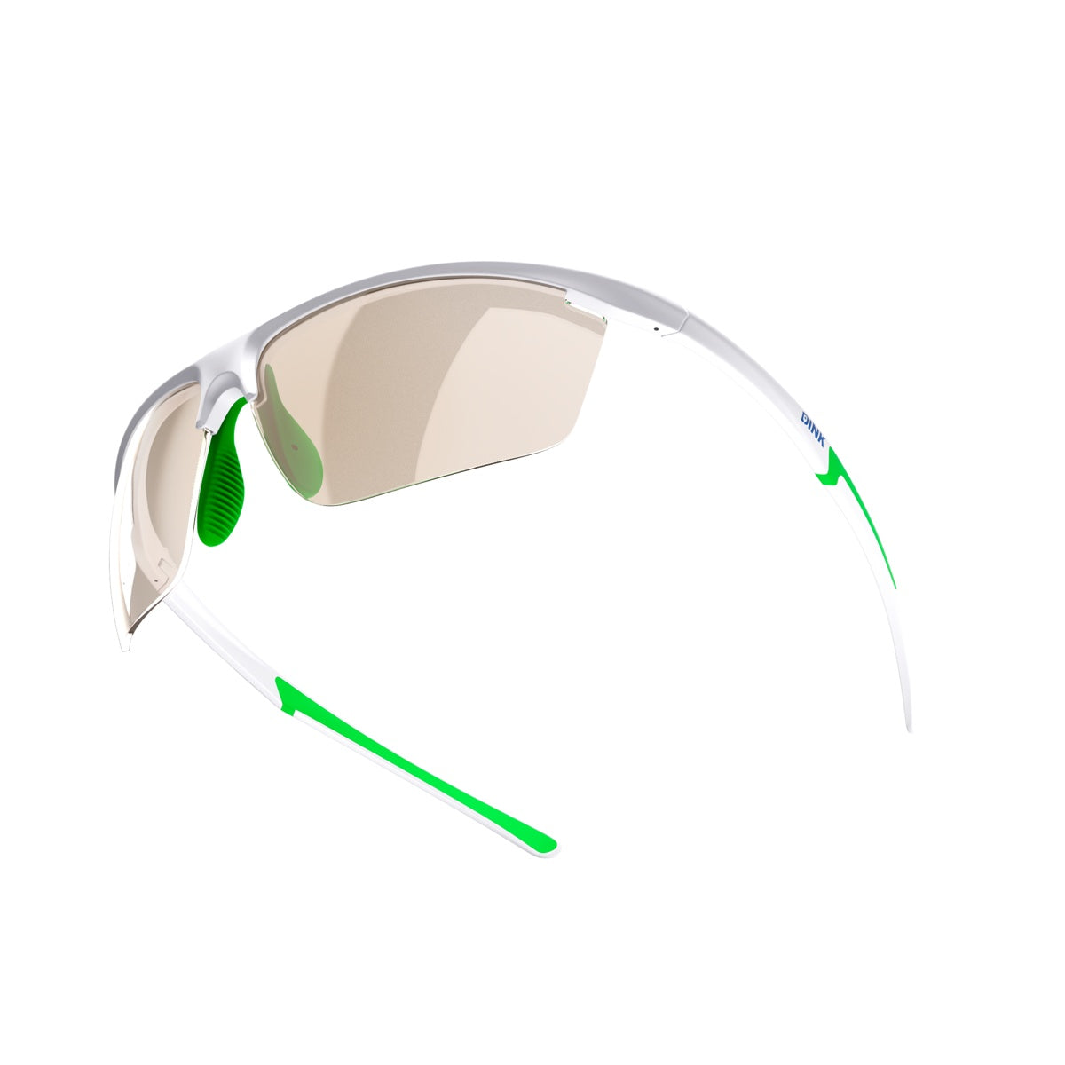 Dink Eyewear Daytona Petite Pickleball Sunglasses – White/Green
