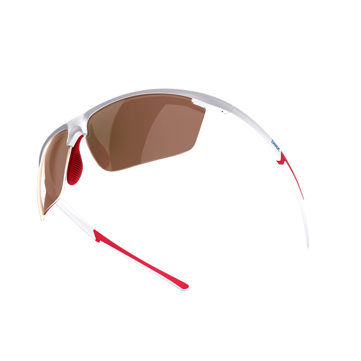 Dink Eyewear Daytona Petite Pickleball Sunglasses – White/Red