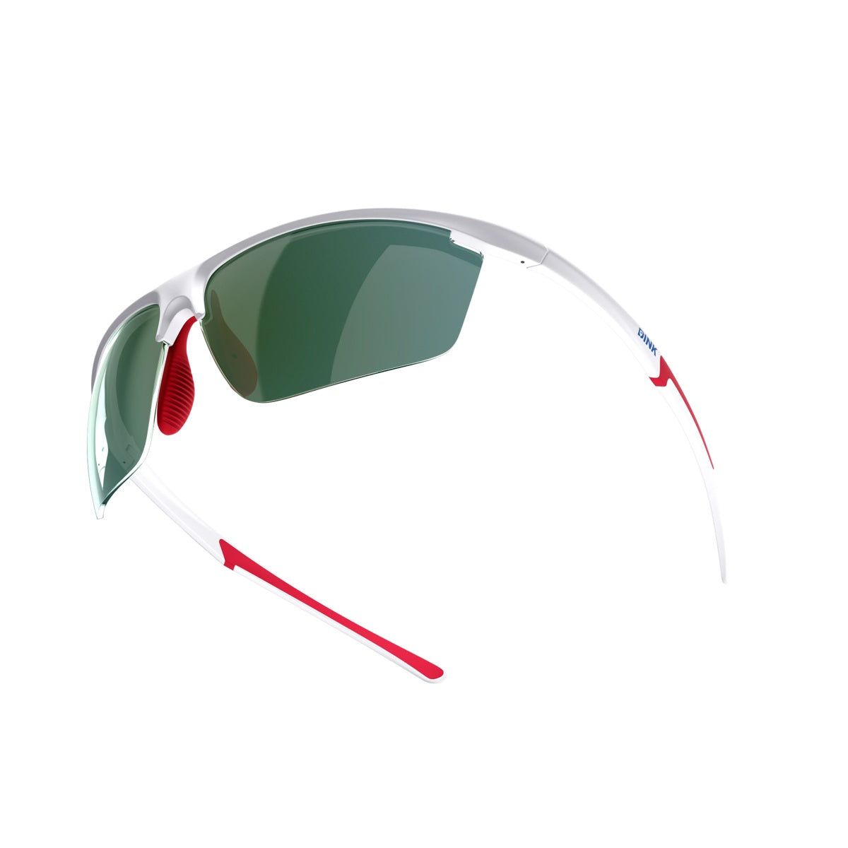 Dink Eyewear Daytona Petite Pickleball Sunglasses – White/Red
