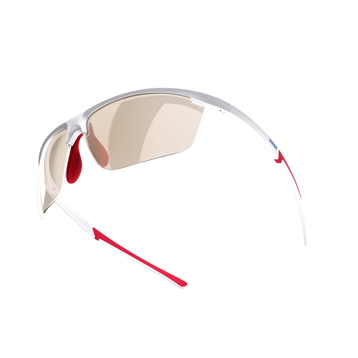 Dink Eyewear Daytona Petite Pickleball Sunglasses – White/Red