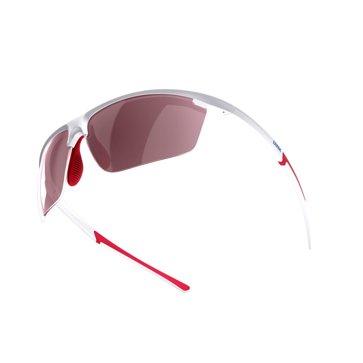 Dink Eyewear Daytona Petite Pickleball Sunglasses – White/Red