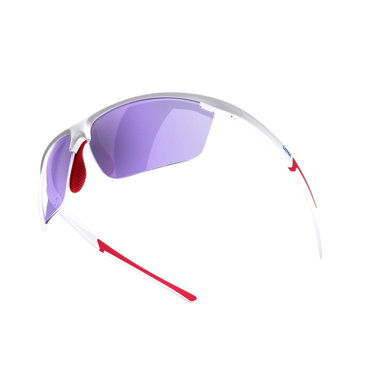 Dink Eyewear Daytona Petite Pickleball Sunglasses – White/Red