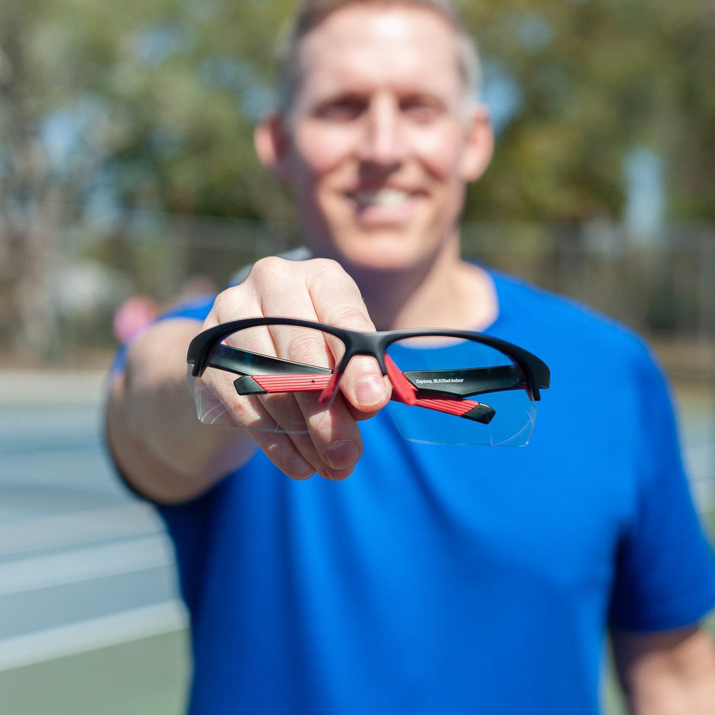 Dink Eyewear Daytona Pickleball Sunglasses – Black/Red