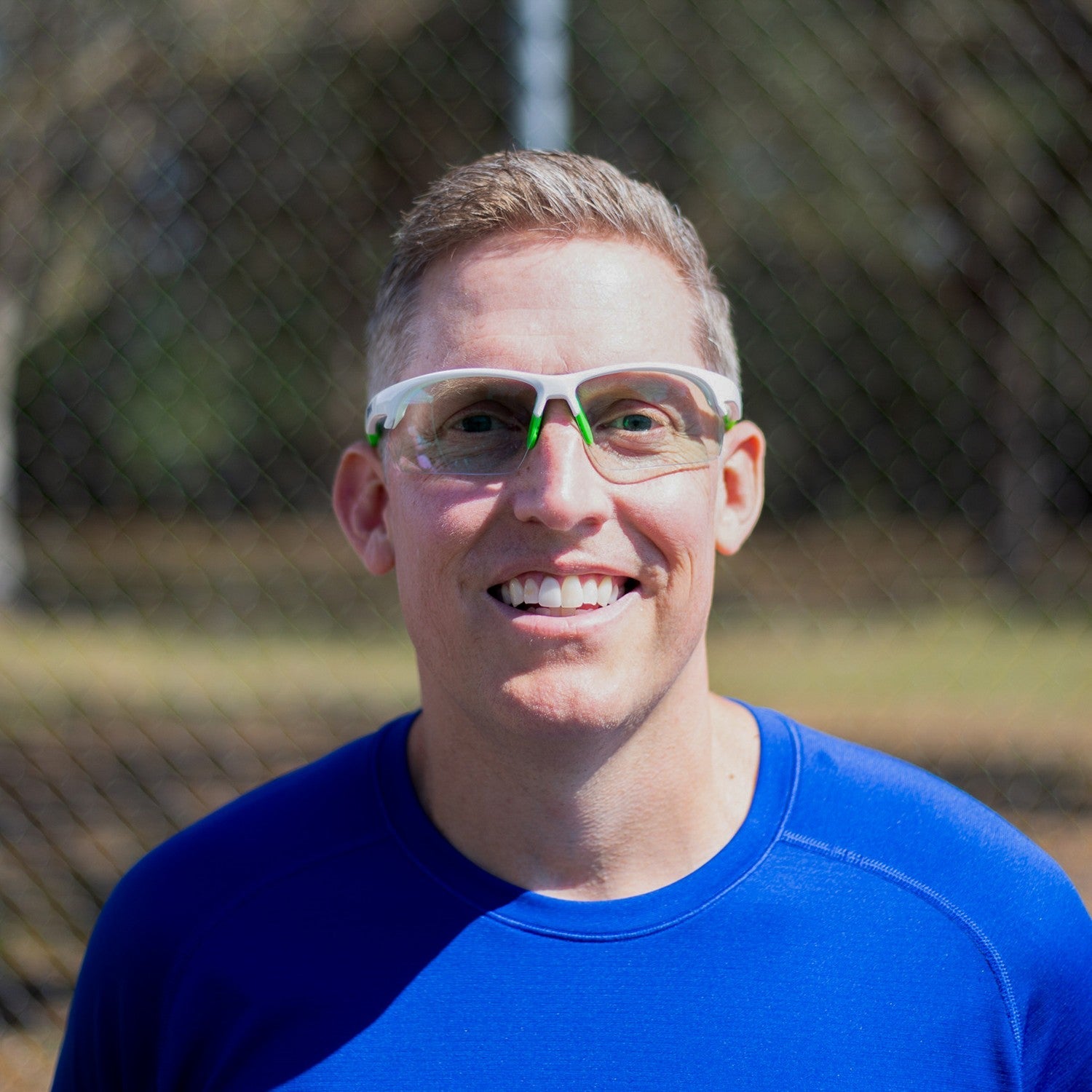 Dink Eyewear Daytona Pickleball Sunglasses – White/Green