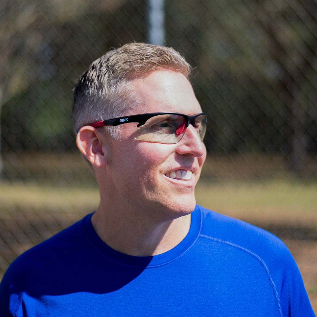 Dink Eyewear Daytona Pickleball Sunglasses – Black/Red