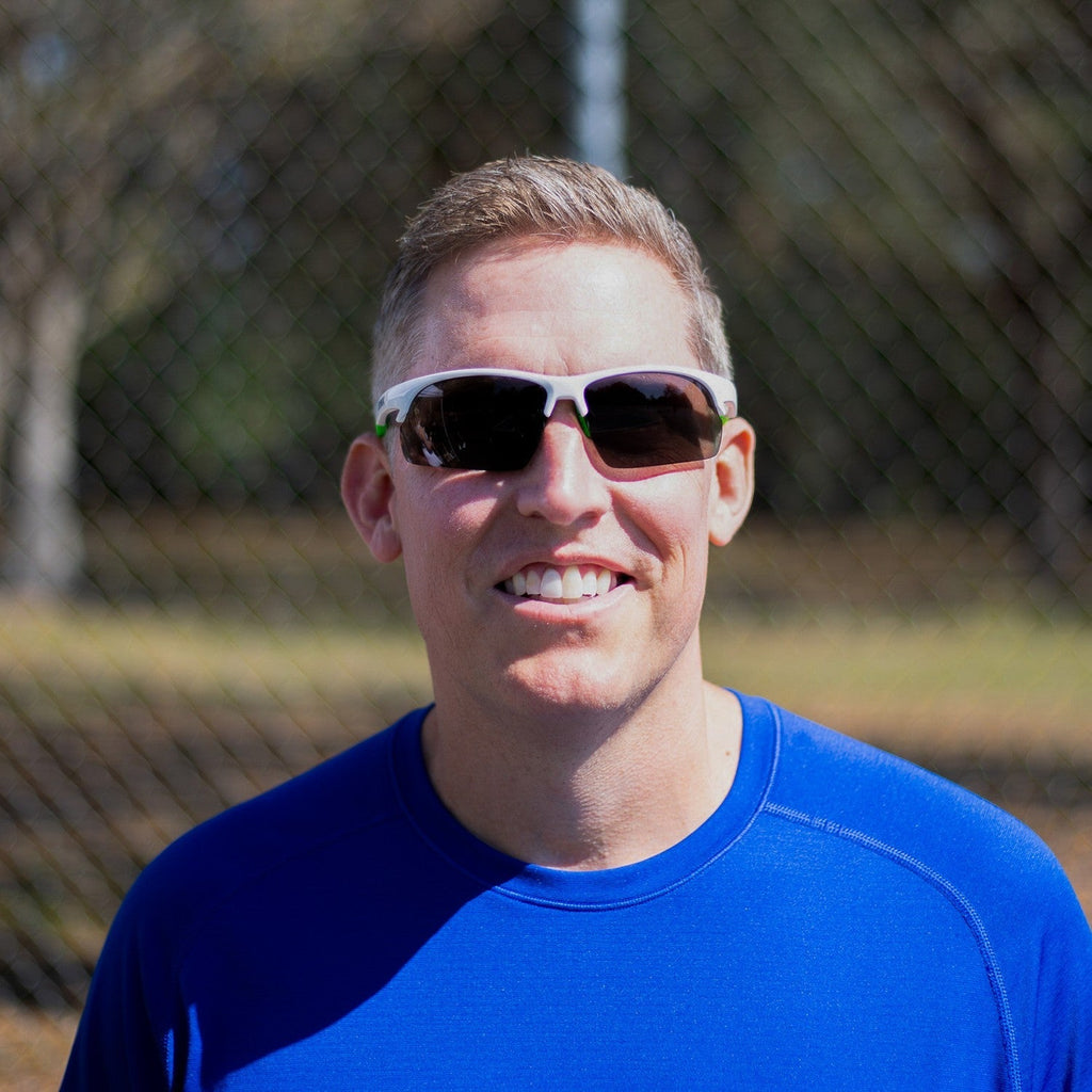 Dink Eyewear Daytona Pickleball Sunglasses – White/Green