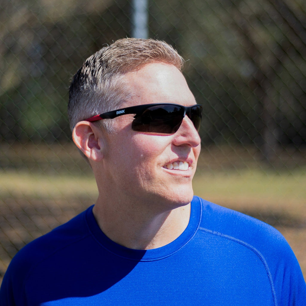 Dink Eyewear Daytona Pickleball Sunglasses – Black/Red
