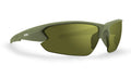 Epoch Eyewear Midway Raptor Sport Sunglasses – Shatterproof Lenses with Inlaid Rubber Frame