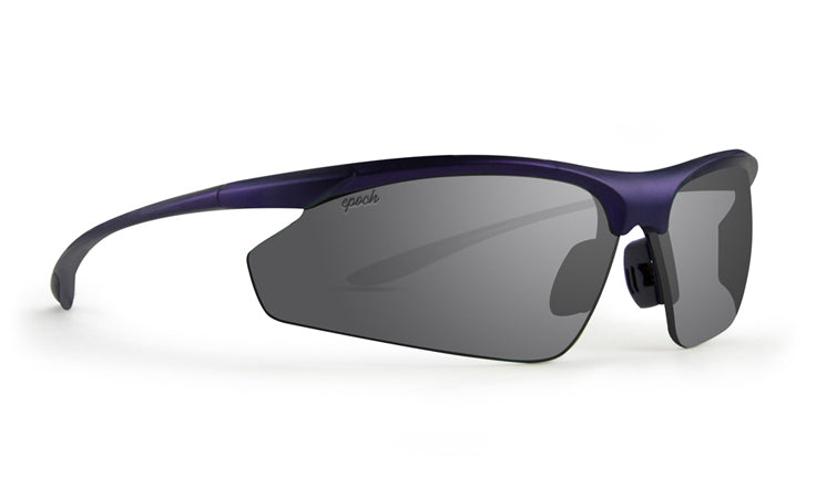 Epoch Eyewear Cadence Purp Sport Sunglasses – Lightweight Shatterproof Wrap Frame