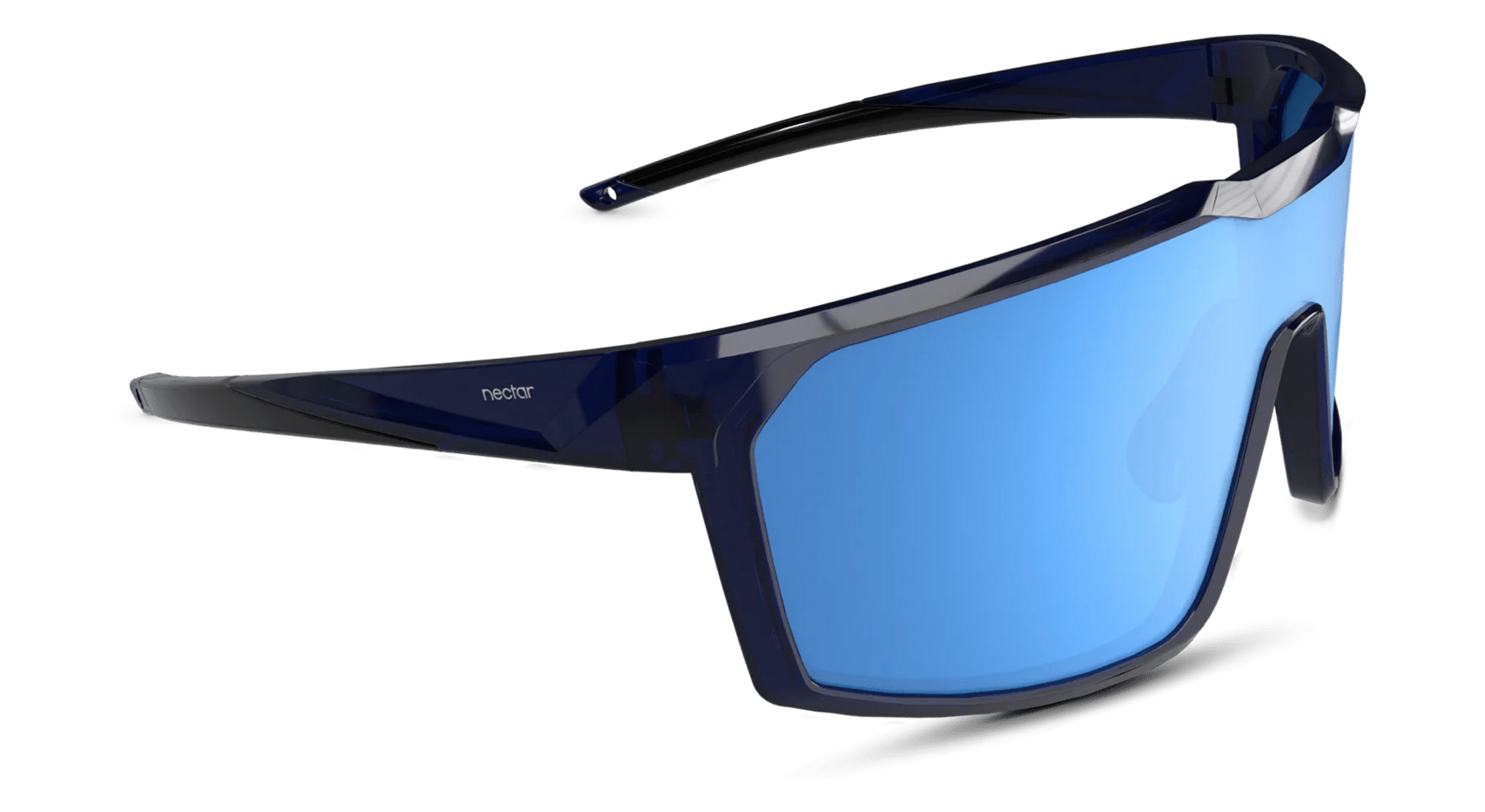 Ellijay Polarized Shield Sunglasses – Panoramic Sport Coverage | Nectar