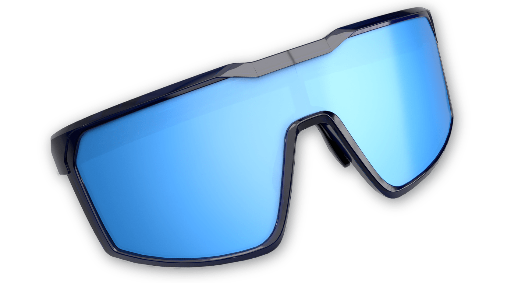 Ellijay Polarized Shield Sunglasses – Panoramic Sport Coverage | Nectar