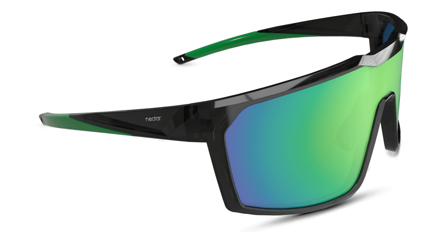 Ellijay Polarized Shield Sunglasses – Panoramic Sport Coverage | Nectar
