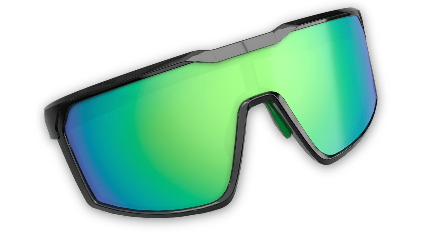 Ellijay Polarized Shield Sunglasses – Panoramic Sport Coverage | Nectar