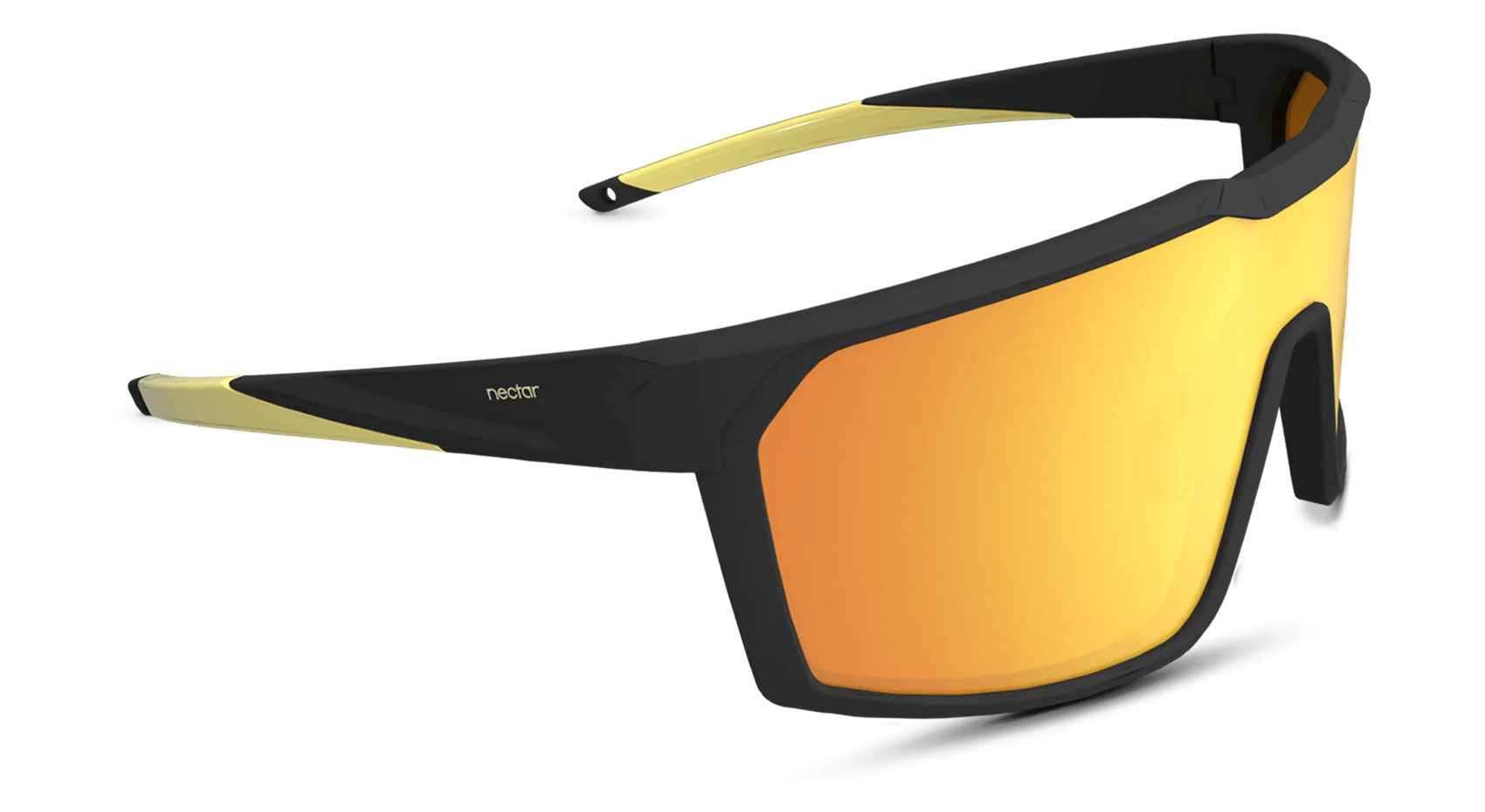 Ellijay Polarized Shield Sunglasses – Panoramic Sport Coverage | Nectar