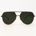 TopFoxx Untangled x Emily Olive Tangle-Free Aviator Sunglasses