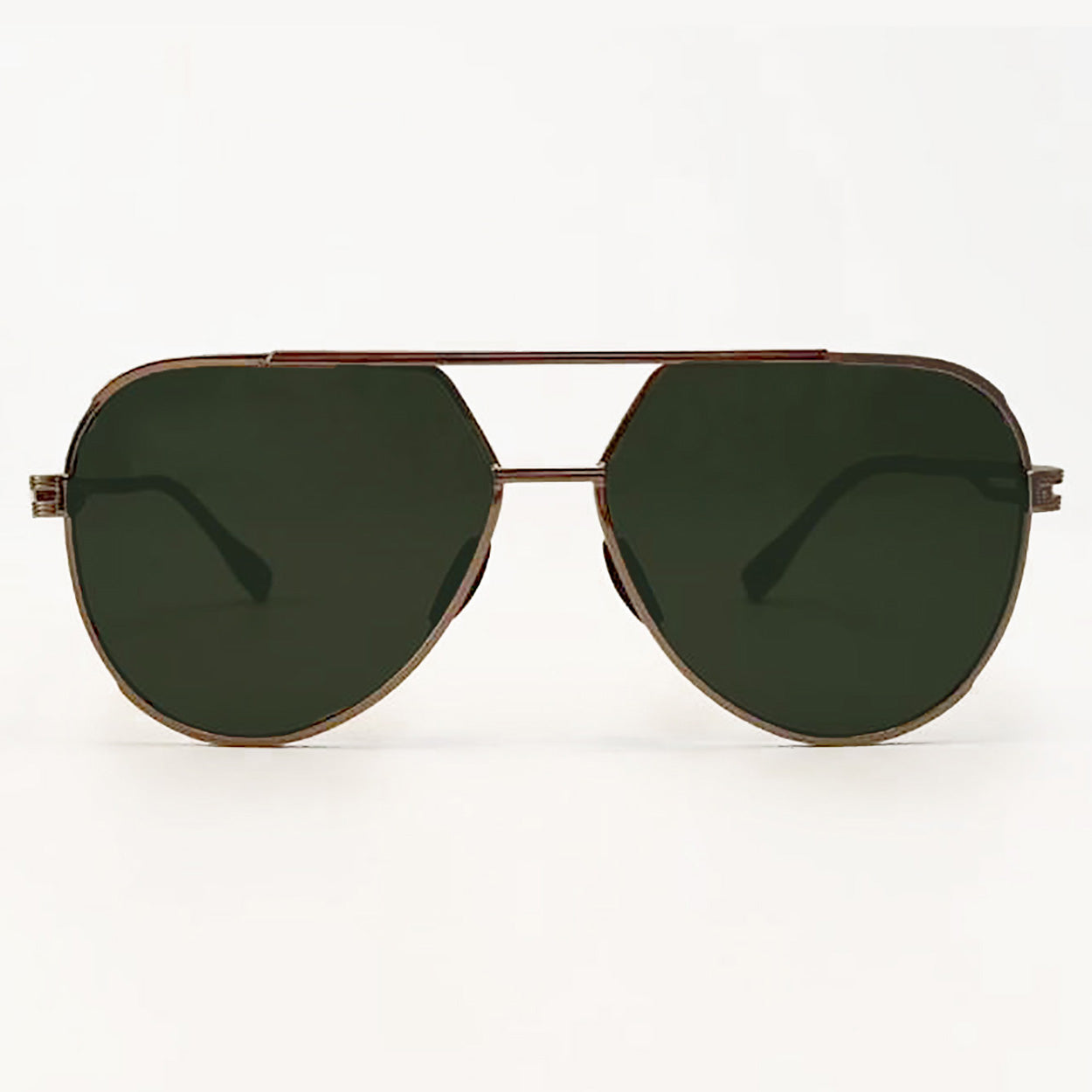 TopFoxx Untangled x Emily Olive Tangle-Free Aviator Sunglasses