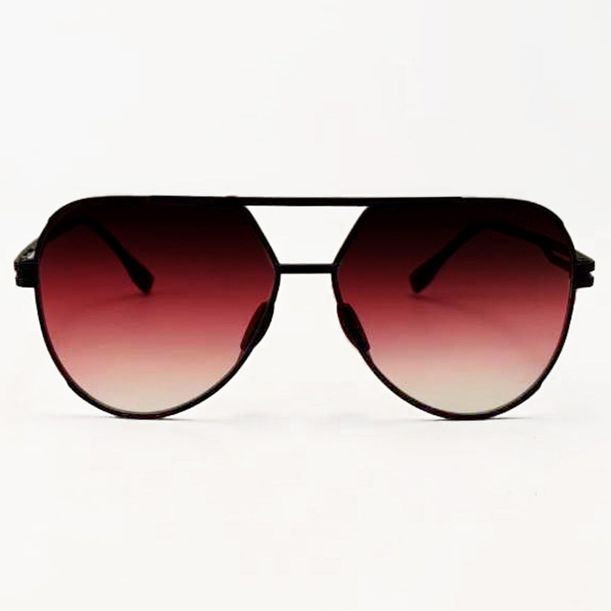 TopFoxx Untangled x Emily Ruby Tangle-Free Aviator Sunglasses