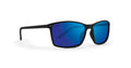 Epoch Eyewear Murphy Calhoun Polarized Sunglasses – Black Frame Blue Mirror Lens