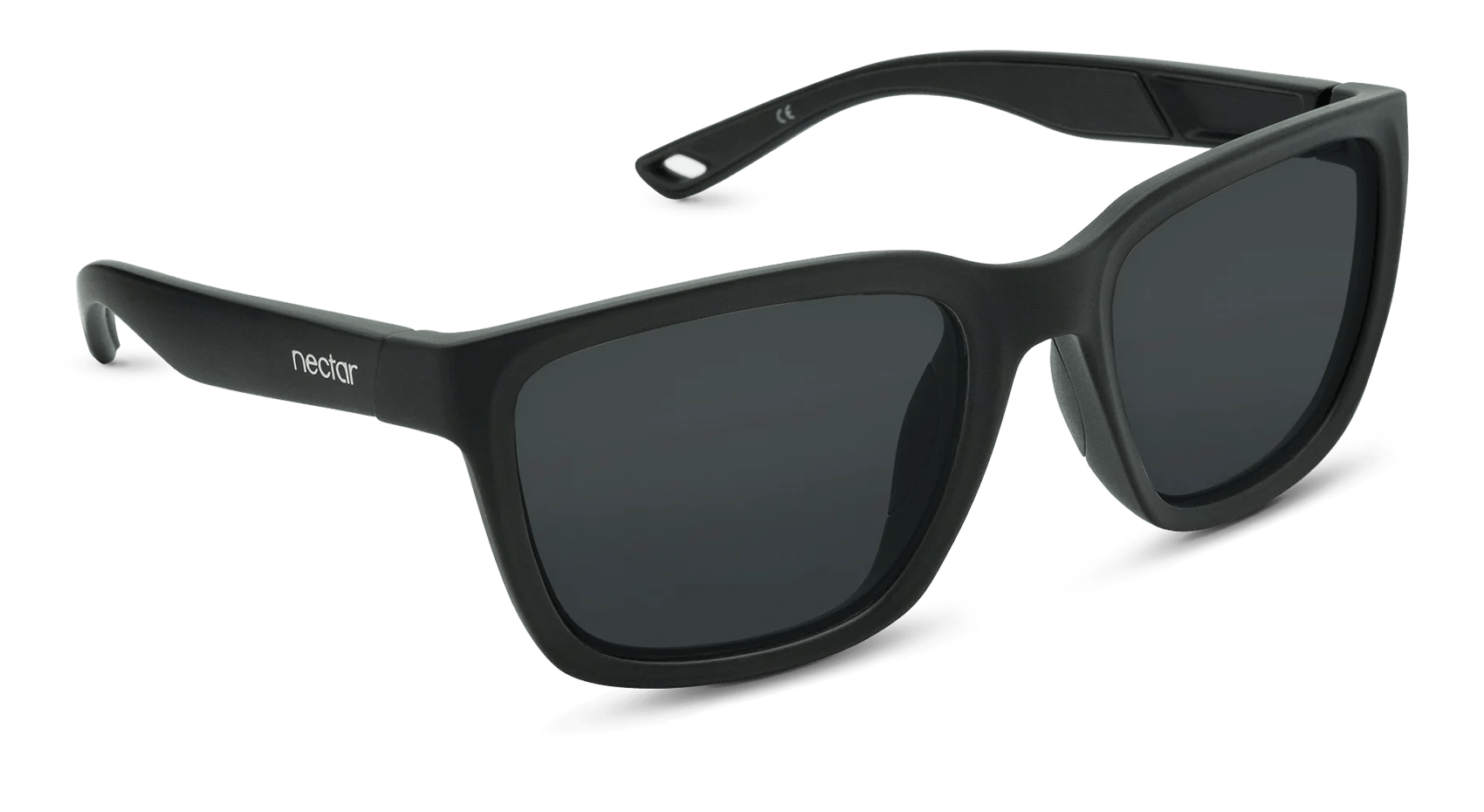 Folly Polarized Wrap Sunglasses – TR90 Frames with Rubber Grip | Nectar