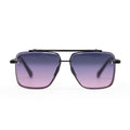 TopFoxx Smaller Bella Faded Purple & Pink Tangle-Free Aviator Sunglasses