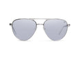 Skeleton Optics Dara Aviator Chrome Silver Polarized Sunglasses for Men & Women