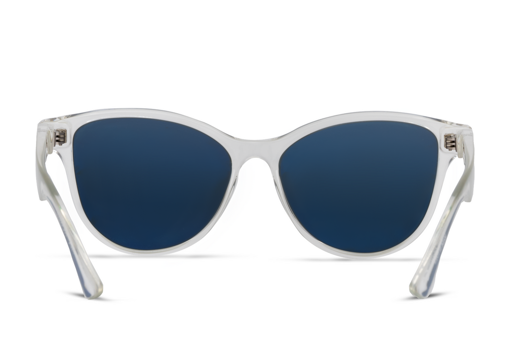Skeleton Optics Mia Crystal Gloss Polarized Sunglasses for Men & Women