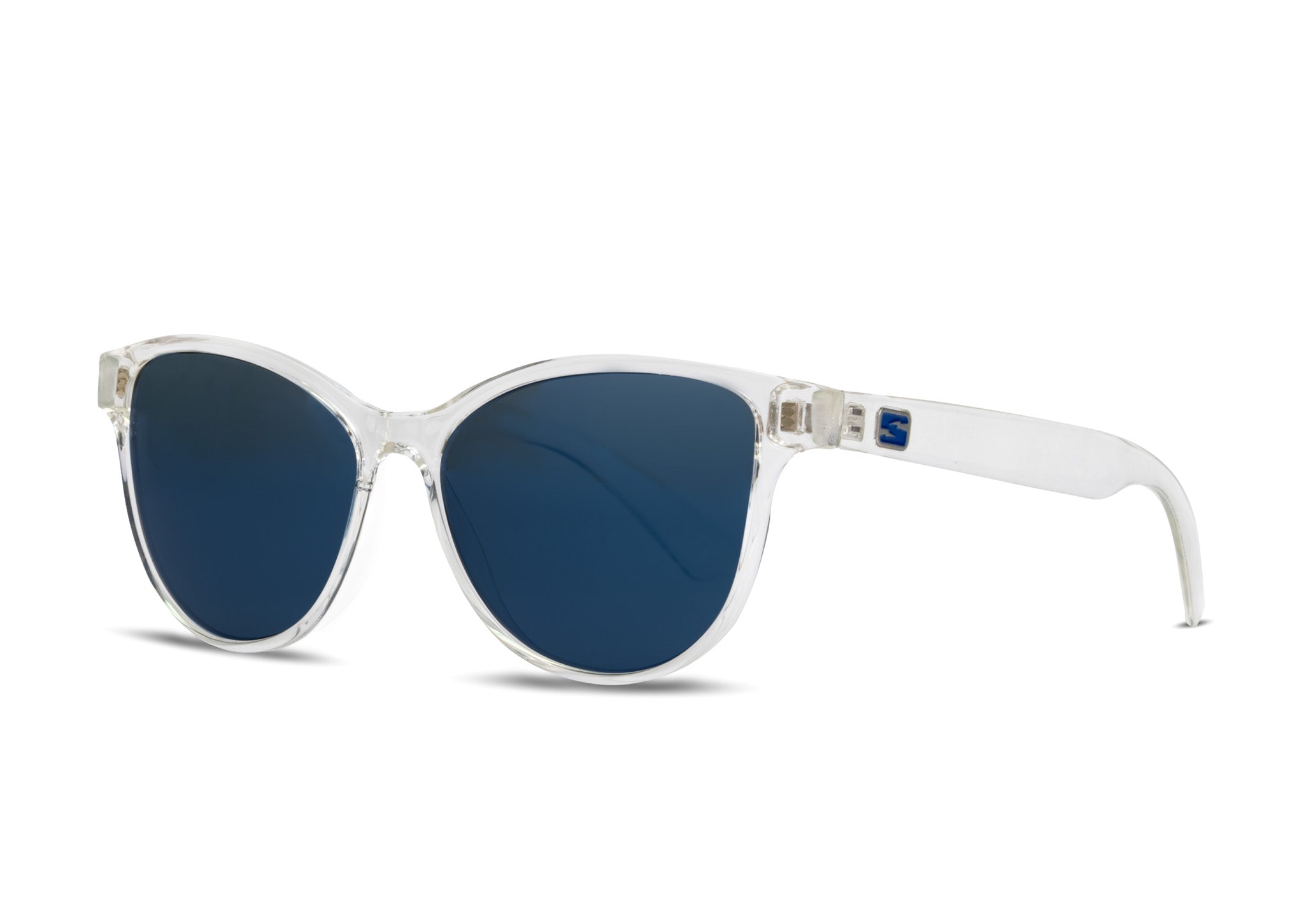 Skeleton Optics Mia Crystal Gloss Polarized Sunglasses for Men & Women
