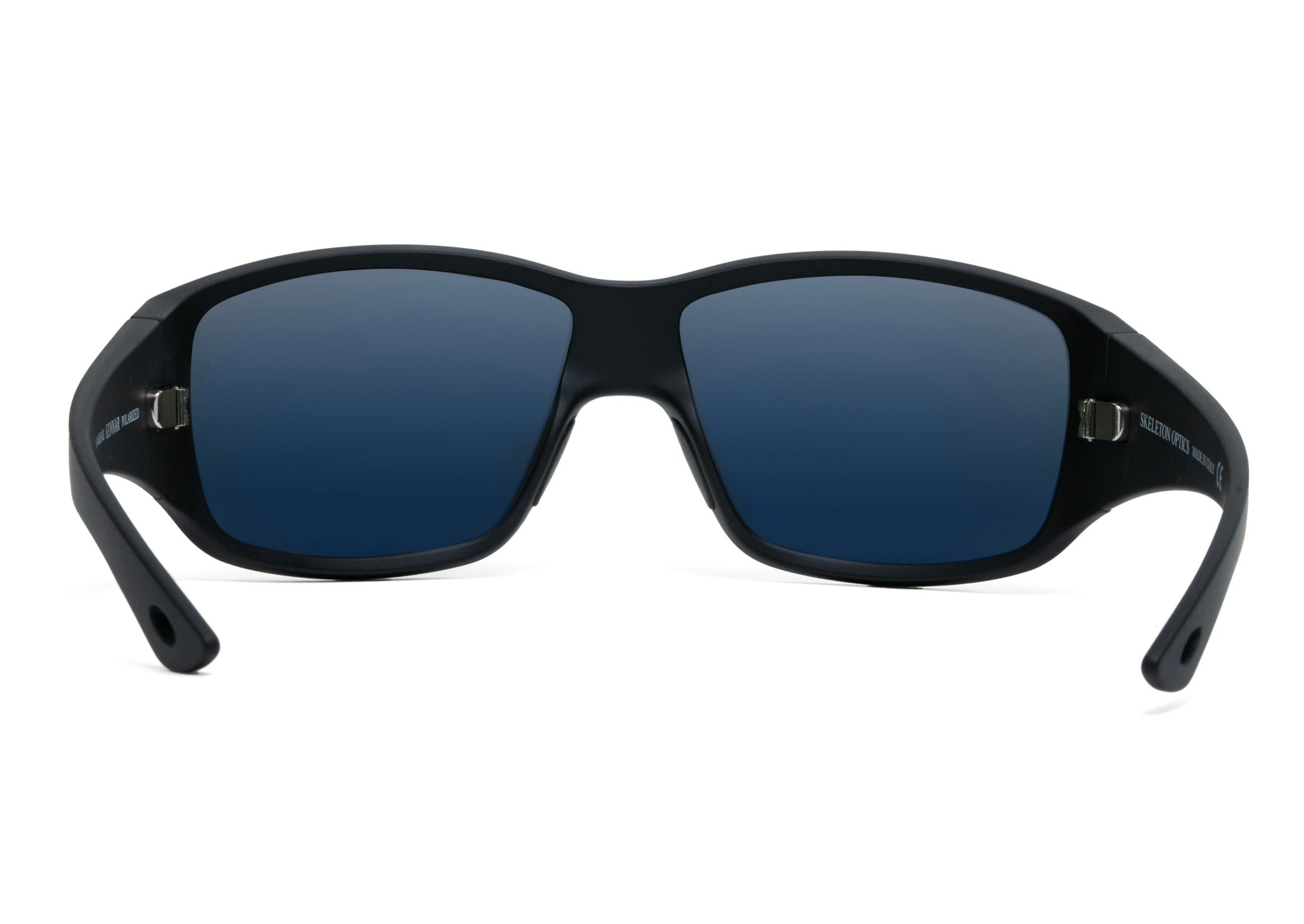 Skeleton Optics Renegade XL Matte Black Polarized Sunglasses for Men & Women