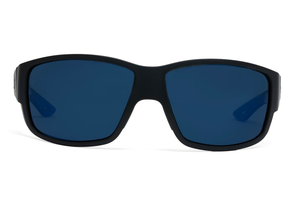 Skeleton Optics Renegade XL Matte Black Polarized Sunglasses for Men & Women