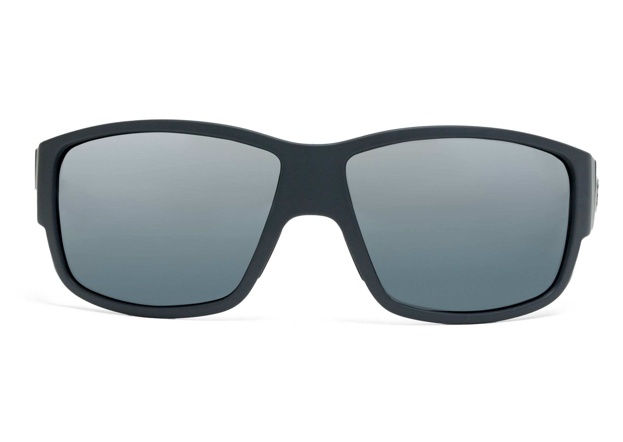 Skeleton Optics Renegade XL Matte Gray Polarized Sunglasses for Men & Women
