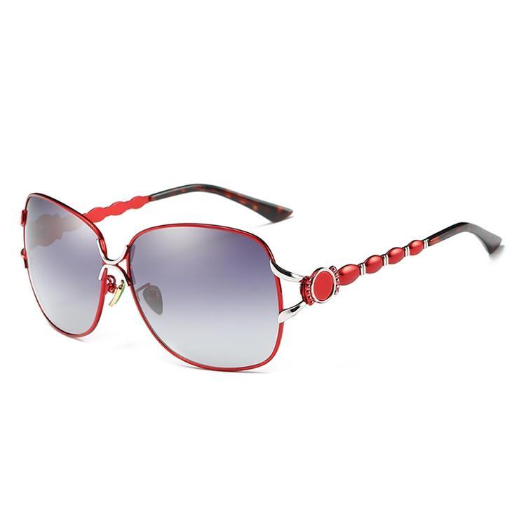 Elegant Stevvex polarized luxury women's sunglasses with sleek frame and tinted lenses, stylish and protective eyewear