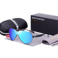 Stevvex Polarized Aviator Sunglasses – UV400 Stainless Steel Unisex