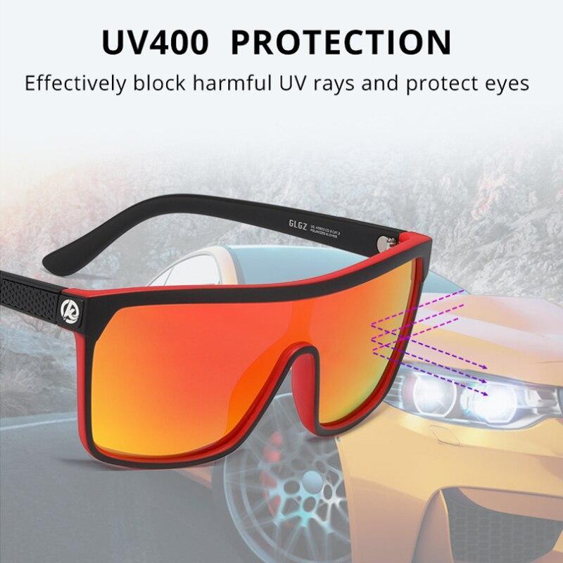 Stevvex Sporty Unisex TAC anti-glare UV400 sunglasses with black frames and dark lenses, showcasing a sleek, active design.