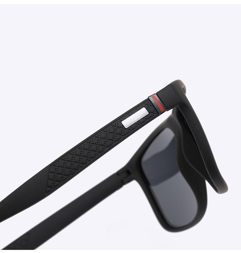 Stevvex classic retro polarized UV400 unisex sunglasses with tinted lenses and black frame, stylish and protective eyewear