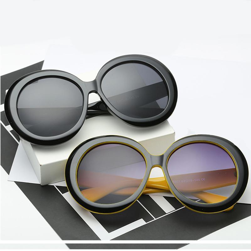 Oversized oval vintage Stevvex sunglasses with UV400 protection, featuring elegant design and large frame for a stylish look.