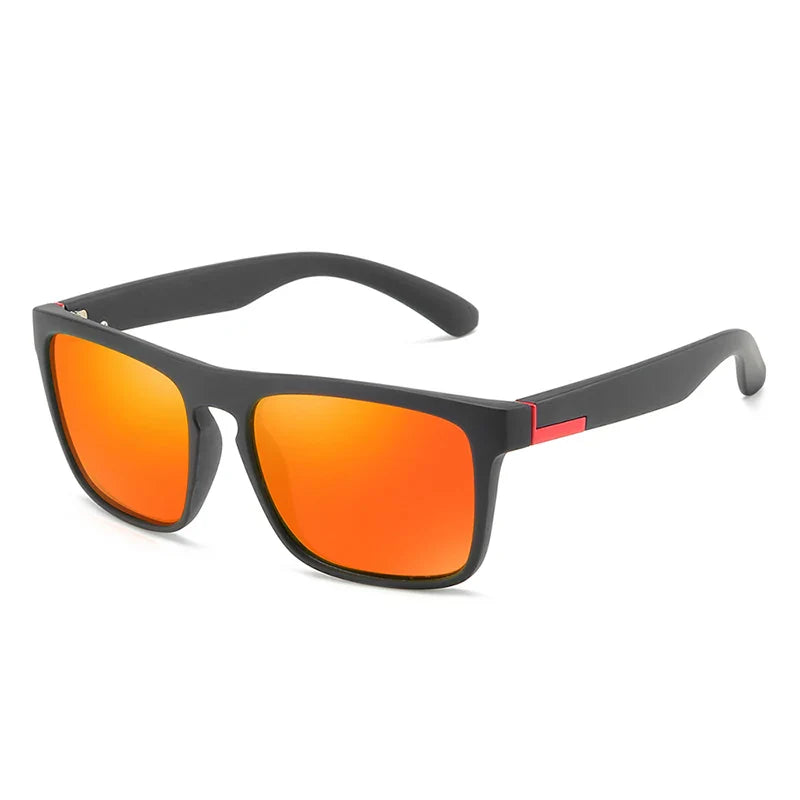 Men's Polarized Square Sunglasses – UV400 Anti-Glare Driving