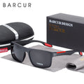 Stevvex BARCUR TR90 ultralight polarized UV400 sunglasses with tinted lenses and sleek frame design.