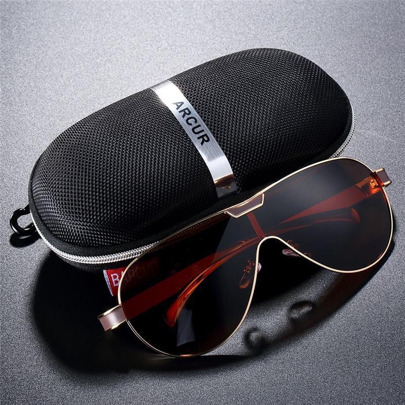 Stevvex Polarized Aviator Sunglasses – UV400 Stainless Steel Unisex