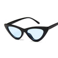 Stevvex retro cat eye sunglasses for women with UV400 protection, featuring black frames and tinted lenses.