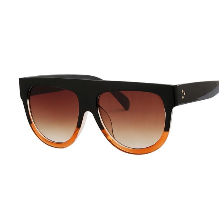 Retro vintage oversized women’s sunglasses by Stevvex with UV400 protection, featuring large frames and stylish design.