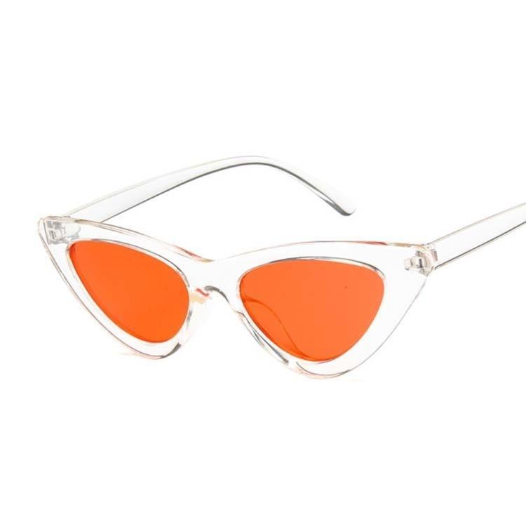 Stevvex retro cat eye sunglasses for women with UV400 protection, featuring black frames and stylish design.