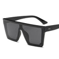 Stevvex Modern Oversized Square Gradient Sunglasses – UV400