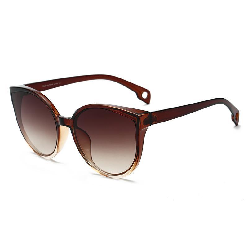 Large cat eye sunglasses by Stevvex with UV400 protection for women, featuring a modern design and stylish frame.