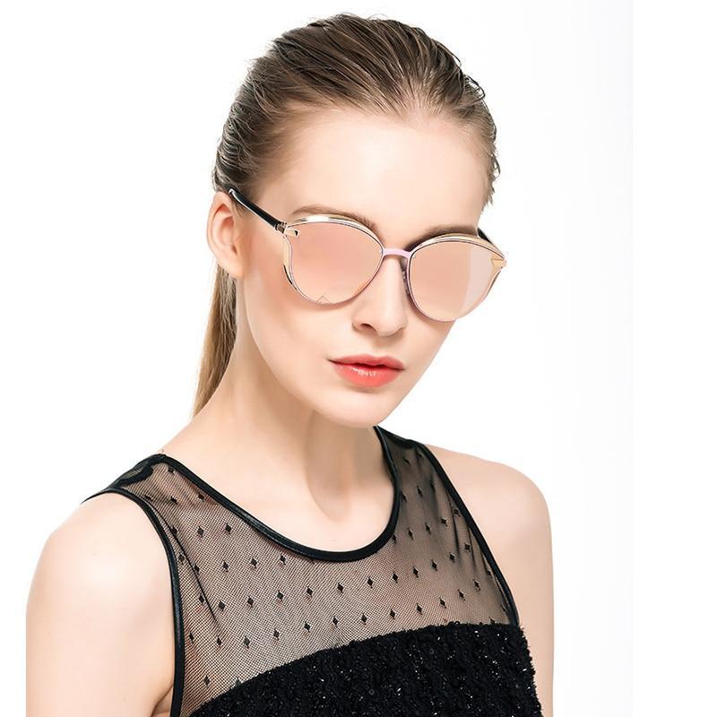 Stevvex luxury polarized vintage sunglasses with gradient mirror lenses and UV400 protection, stylish retro design.